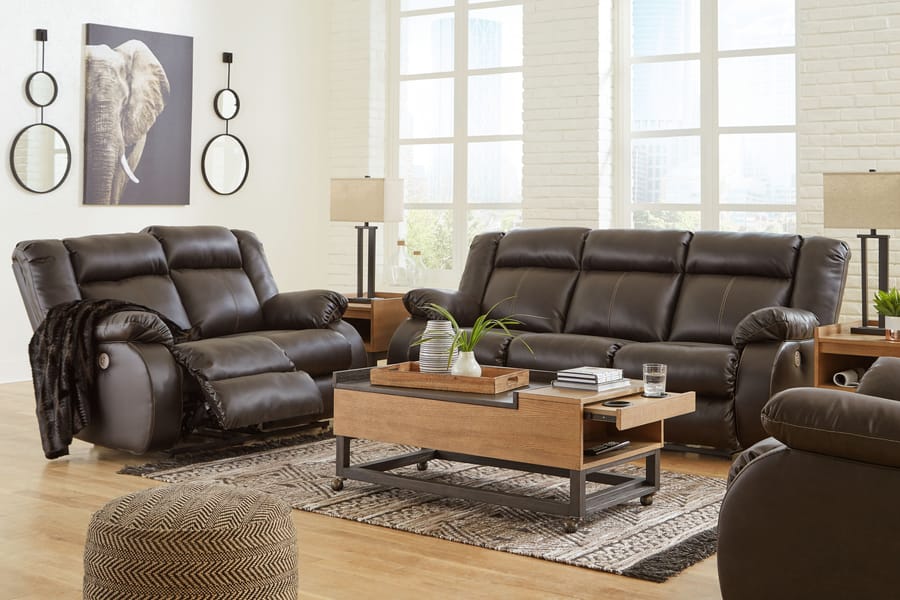 Ashley Living Room 3 Piece Power Reclining Living Room Set 53505-87-74-98