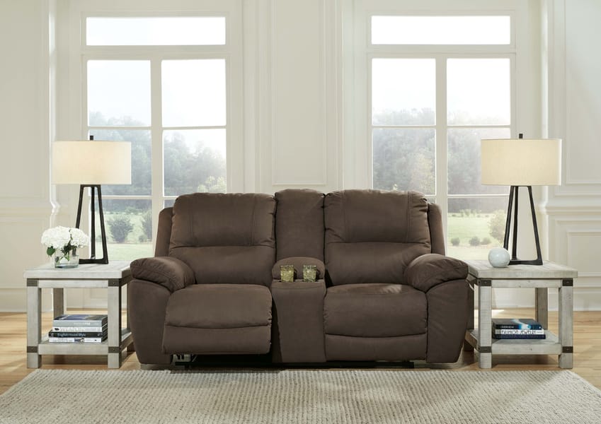 Ashley Living Room Reclining Power Sofa and Loveseat 54204-87-96