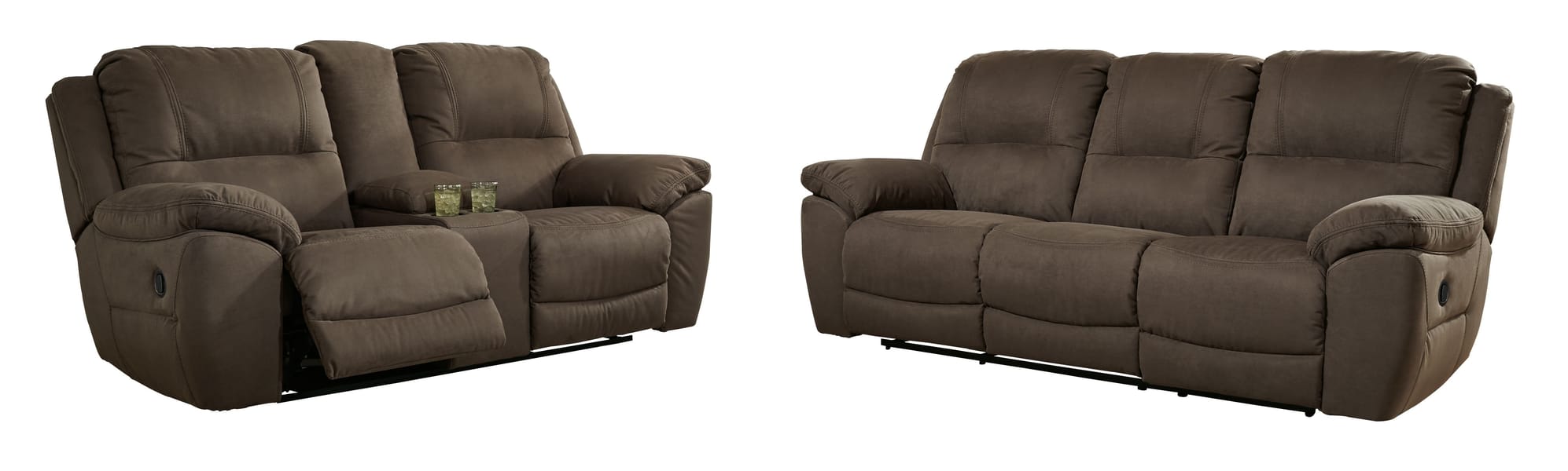 Ashley Living Room Reclining Power Sofa and Loveseat 54204-88-94