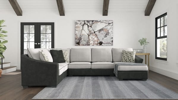 Ashley Living Room Sectional 55003-48-34-17