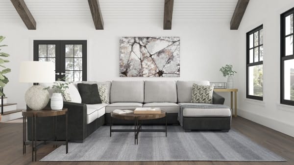 Ashley Living Room Sectional 55003-48-34-17