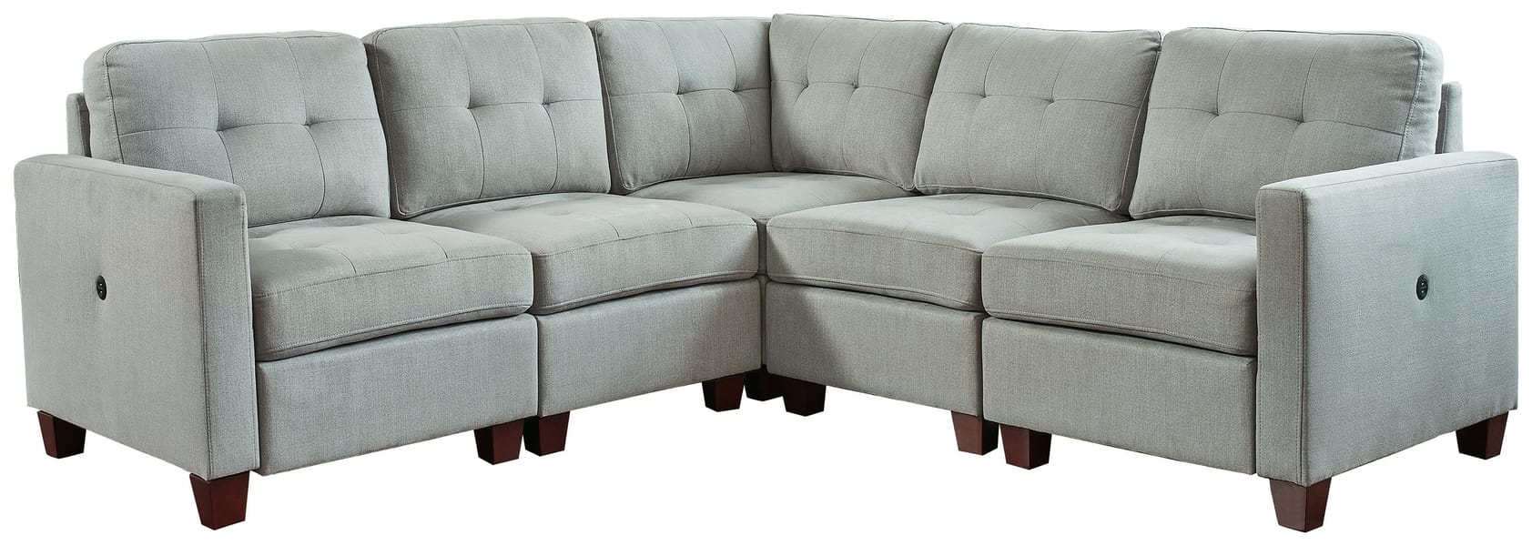 Ashley Living Room Sectional 55705-64-46-77-46-65