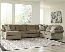 Ashley Living Room Left Arm Facing Chaise 3 Pc Sectional 56402-16-34-67