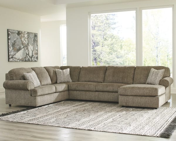 Ashley Living Room Sectional with Chaise 56402-66-34-17
