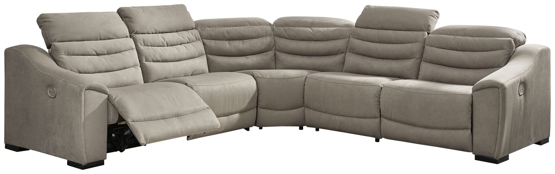 Ashley Living Room Power Reclining Sectional 58504-58-46-77-46-62