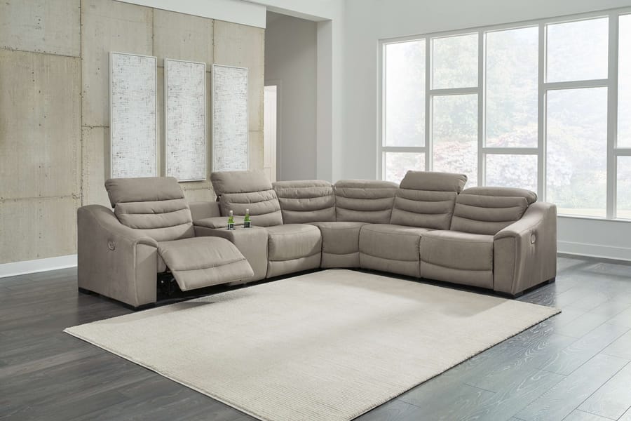 Ashley Living Room Power Reclining Living Room Set 58504-58-57-31-77-31-62-13