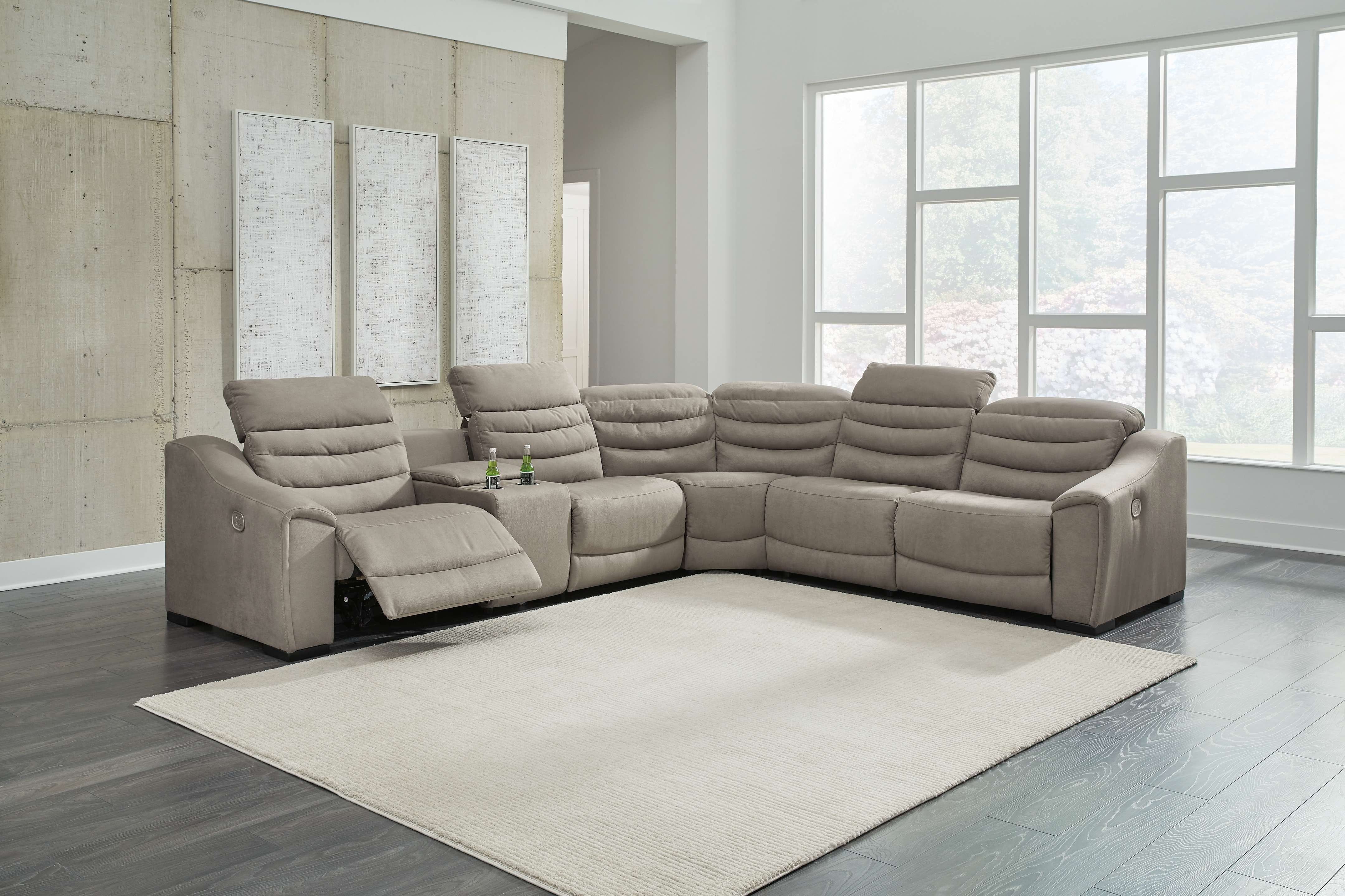 Ashley Living Room Power Reclining Living Room Set 58504-58-57-31-77-31-62-13