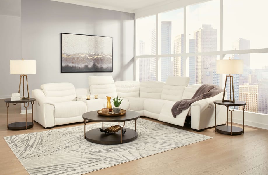 Ashley Living Room Power Reclining Sectional 58505-58-57-46-77-46-62