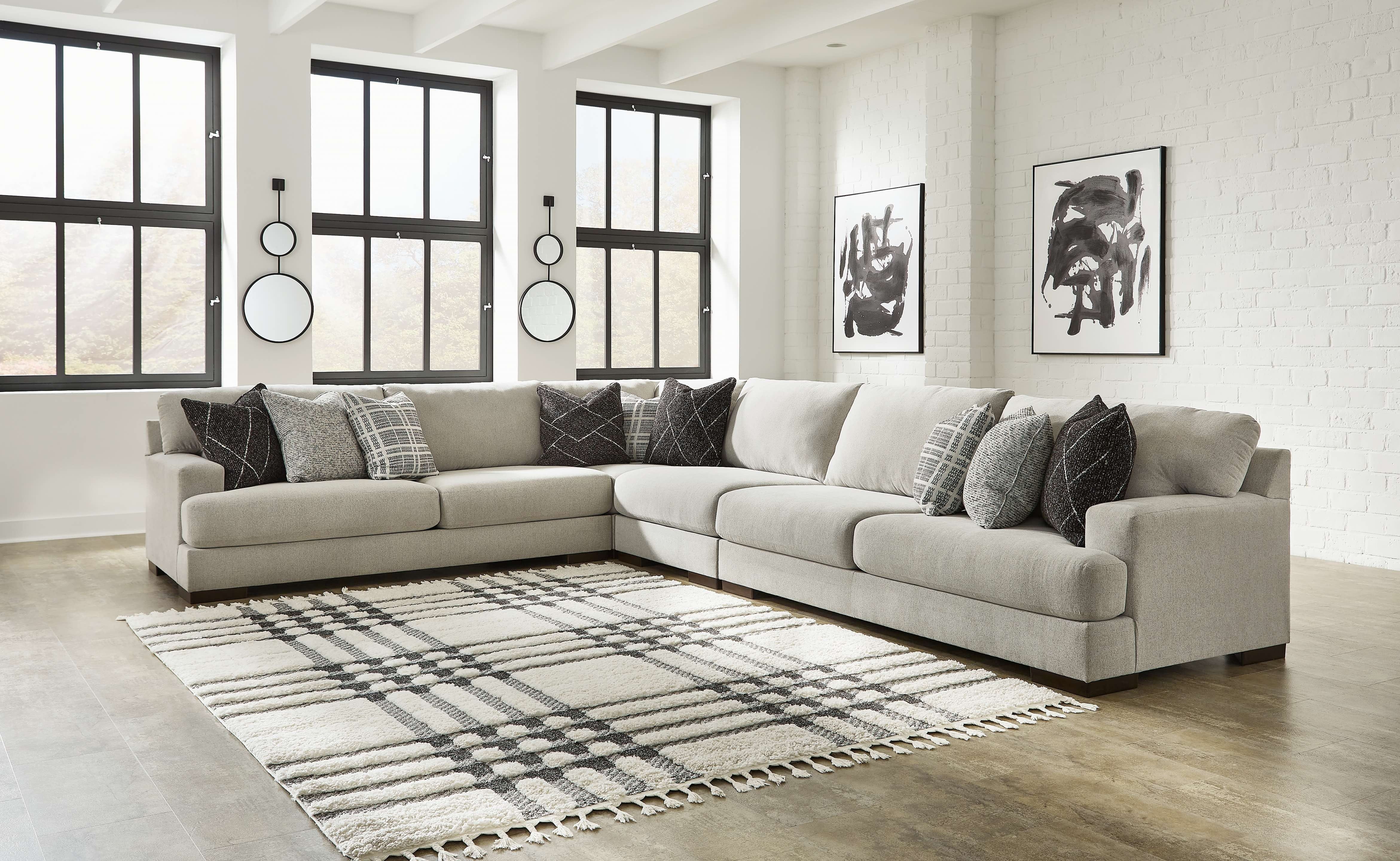 Ashley Living Room Sectional 58605-66-77-46-67