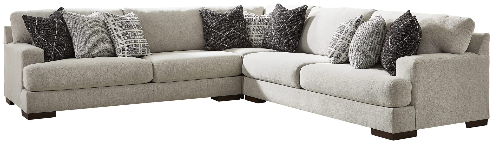 Ashley Living Room Sectional 58605-66-77-67