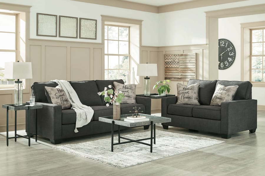 Ashley Living Room Sofa and Loveseat 59005-38-35