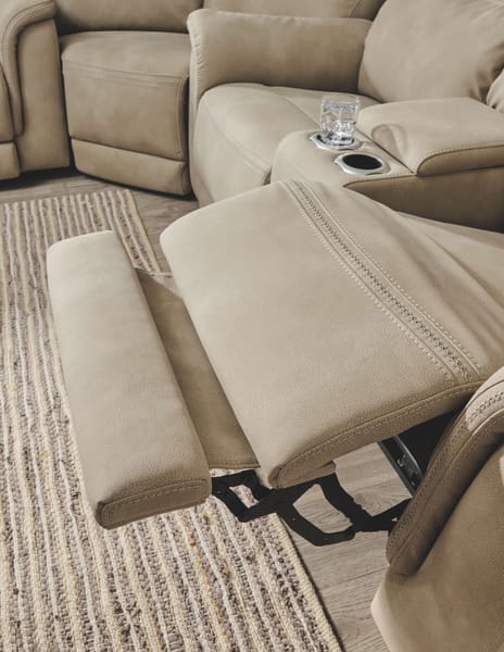 Ashley Living Room Power Reclining Sofa with Adjustable Headrest Sectional 59302-47-77-18