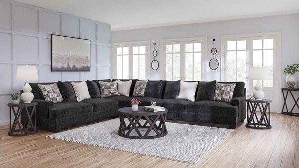 Ashley Living Room Sectional 59603-66-46-77-67