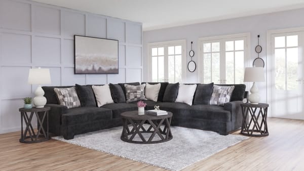 Ashley Living Room Sectional 59603-66-77-67