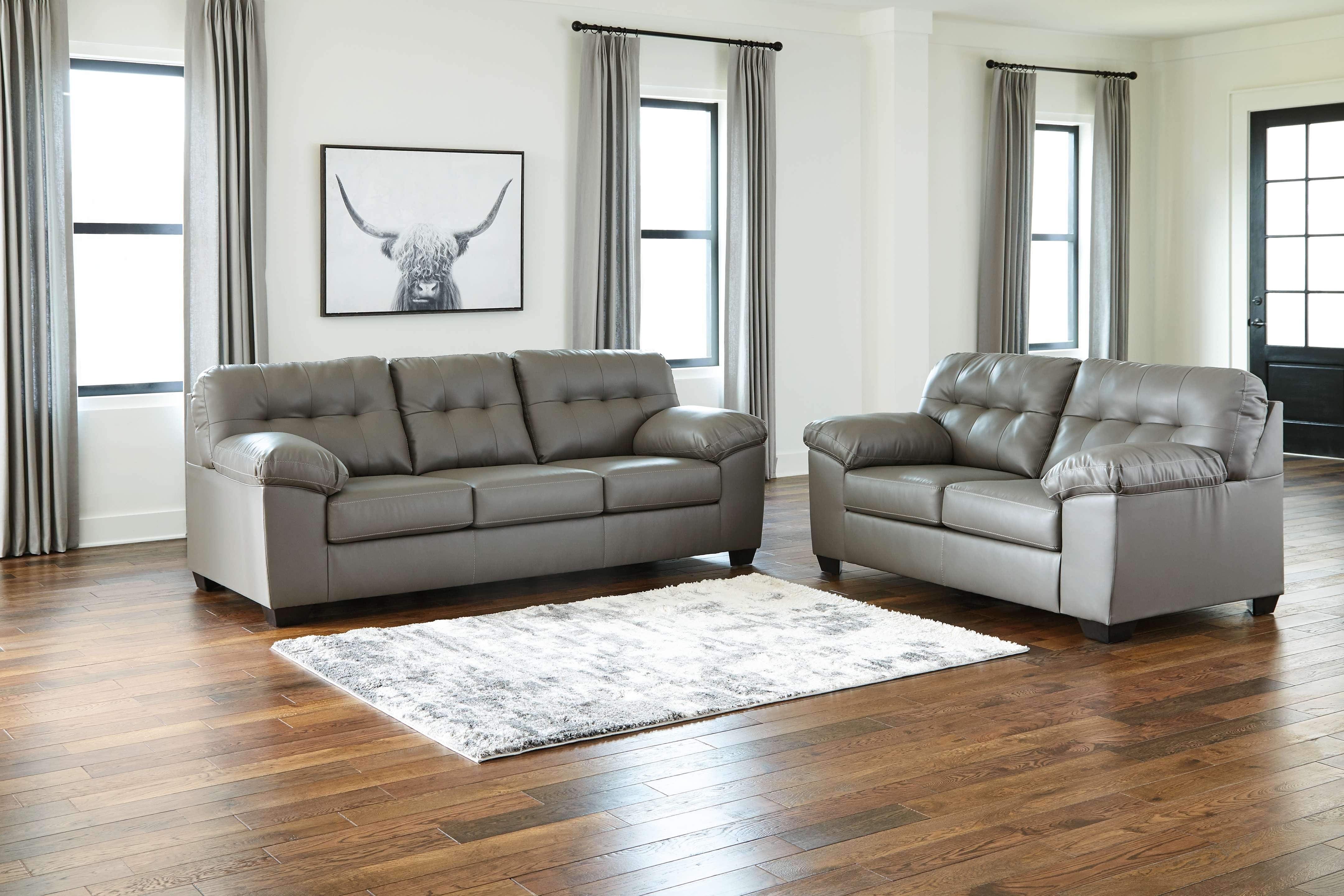 Ashley Living Room Sofa and Loveseat 59702-38-35