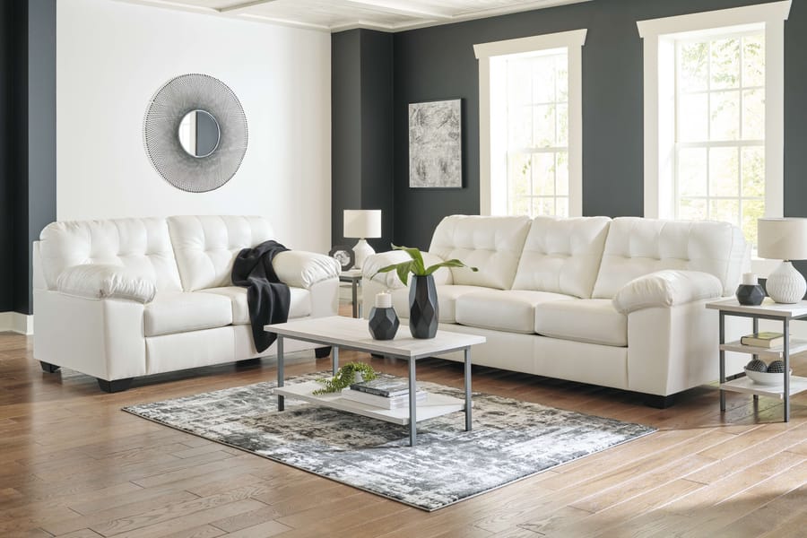 Ashley Living Room Sofa and Loveseat 59703-38-35