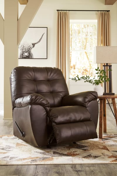 Ashley Living Room Sofa and Rocker Recliner 59704-38-25