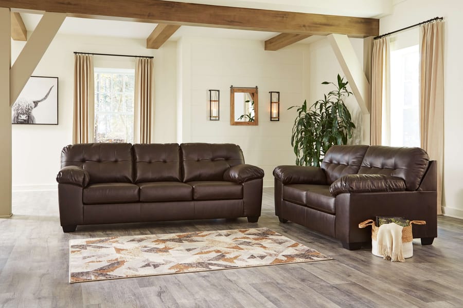 Ashley Living Room Sofa and Loveseat 59704-38-35