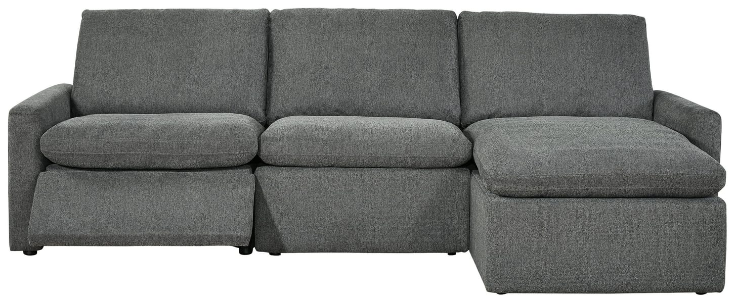 Ashley Living Room Right Arm Facing Sofa Chaise 3 Pc Power Sectional 60508-58-46-17