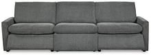 Ashley Living Room Left Arm Facing Recliner With Armless Chair 3 Pc Power Sectional 60508-58-46-62