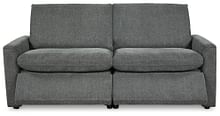 Ashley Living Room Left Arm Facing Recliner 2 Pc Power Sectional 60508-58-62