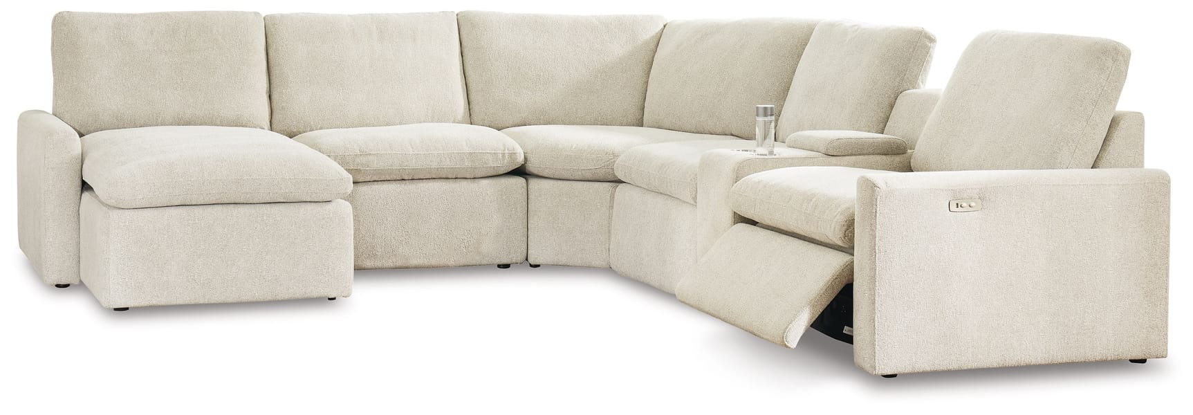Ashley Living Room Left Arm Facing Corner Chaise 6 Piece Power Sectional 60509-16-46-77-31-57-62