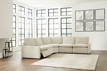 Ashley Living Room Left Arm Facing Recliner 5 Pc Power Sectional 60509-58-31-77-46-62