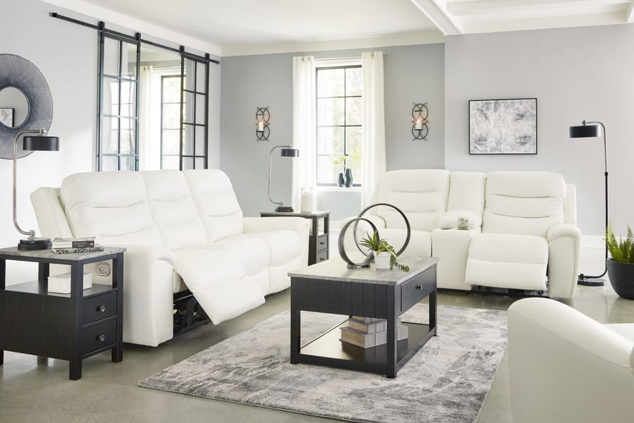 Ashley Living Room 3 Piece Power Reclining Living Room Set 61104-15-18-13