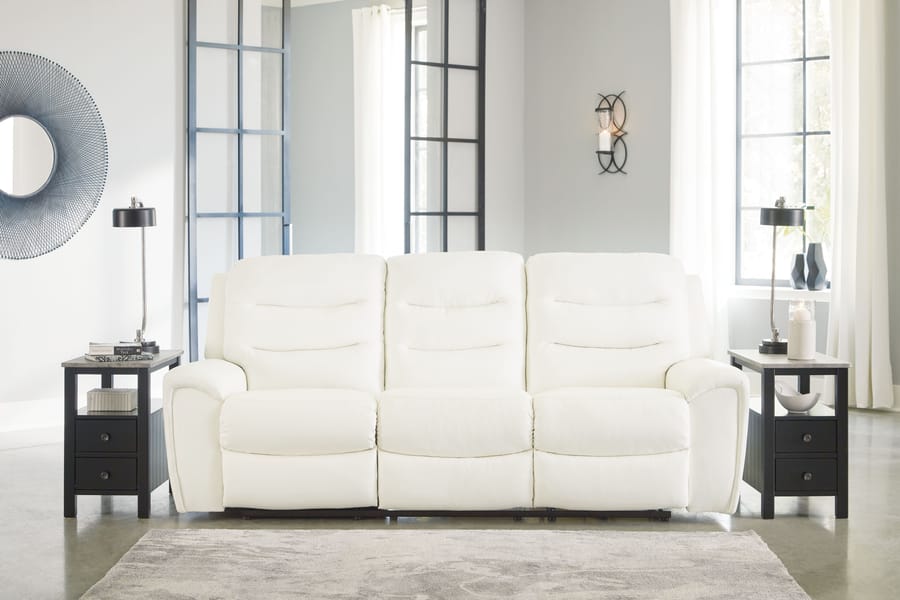 Ashley Living Room 2 Piece Power Reclining Sofa and Loveseat 61104-15-18