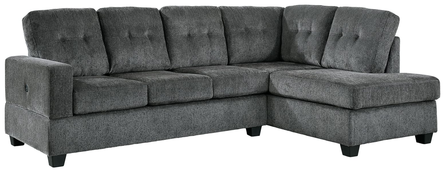 Ashley Living Room Chaise Sectional 61701-66-17
