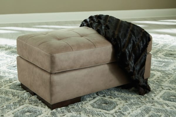 Ashley Living Room Chair with Ottoman 62003-20-14