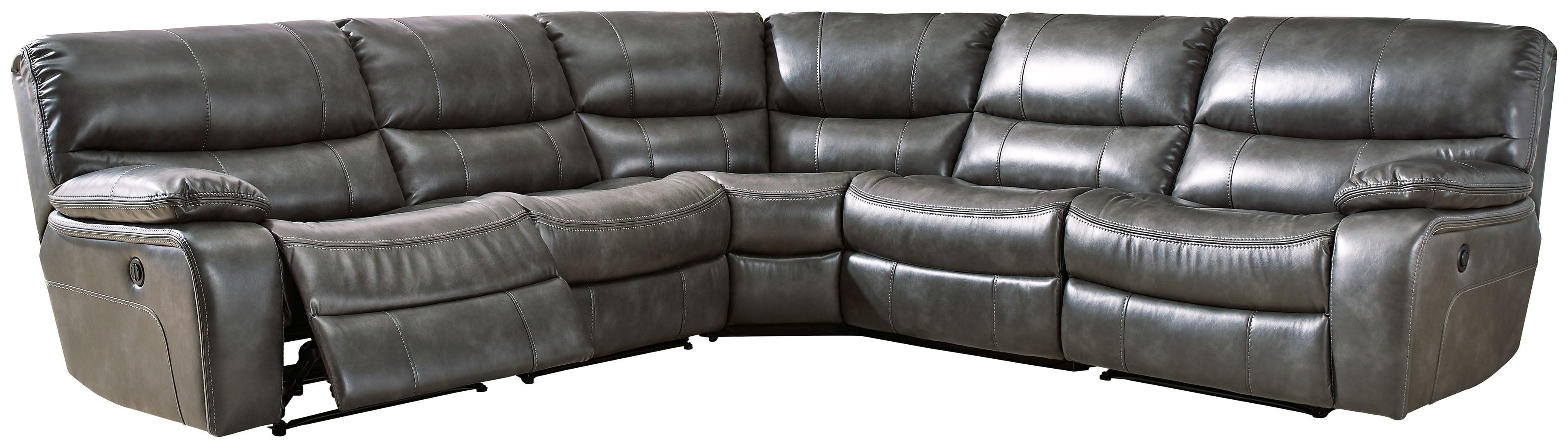 Ashley Living Room Power Reclining Sectional 66702-58-19-77-46-62
