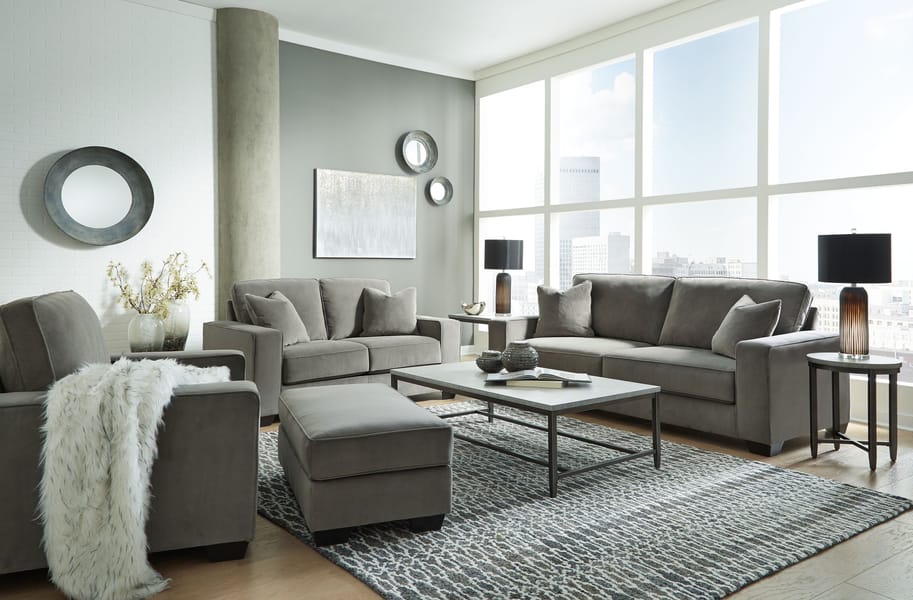 Ashley Living Room 4 Piece Living Room Set 67703-38-35-23-14