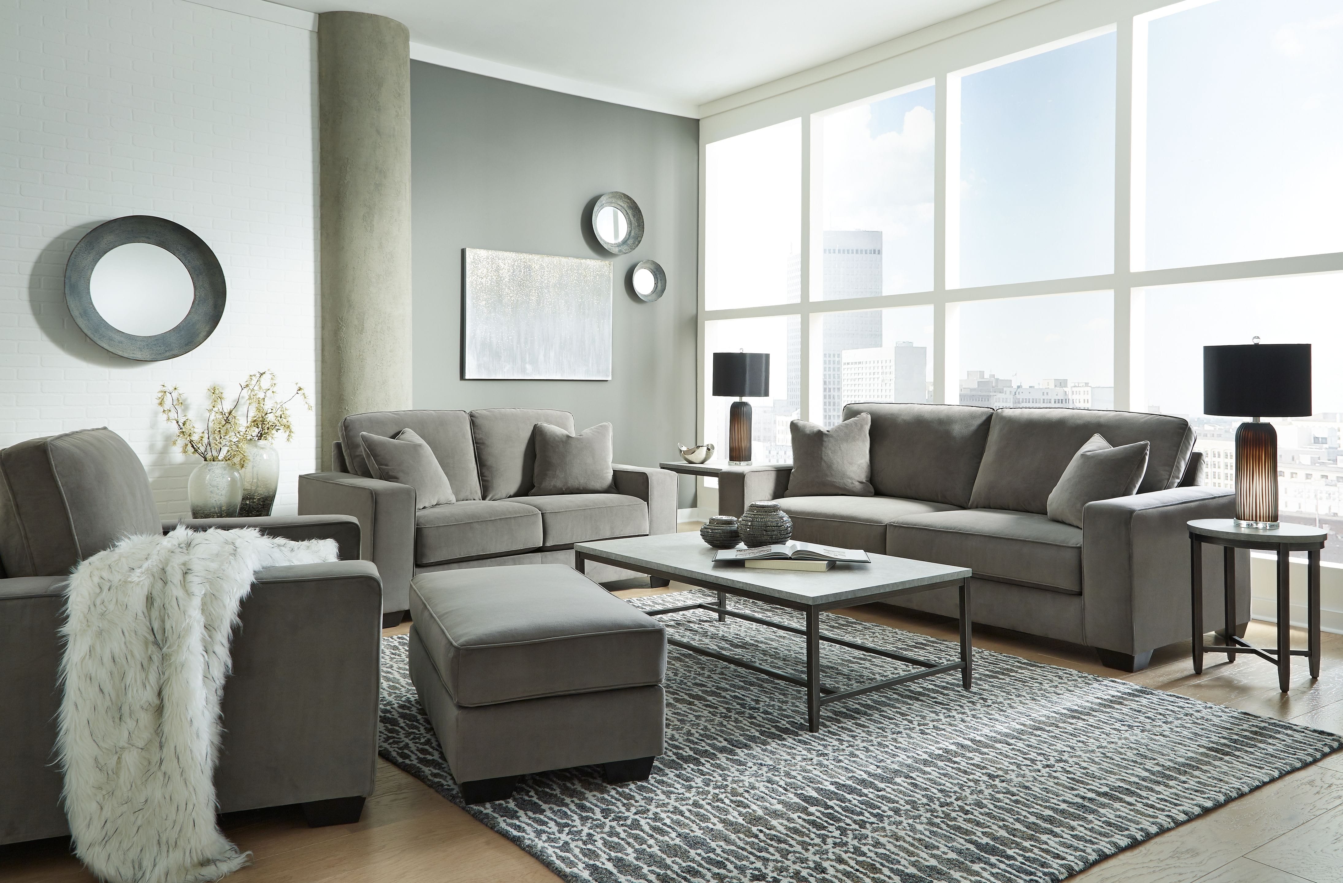 Ashley Living Room 4 Piece Living Room Set 67703-38-35-23-14