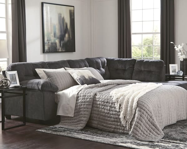 Ashley Living Room Sleeper Sectional with Chaise 70509-69-17