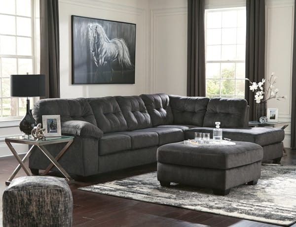 Ashley Living Room Sleeper Sectional with Chaise 70509-69-17