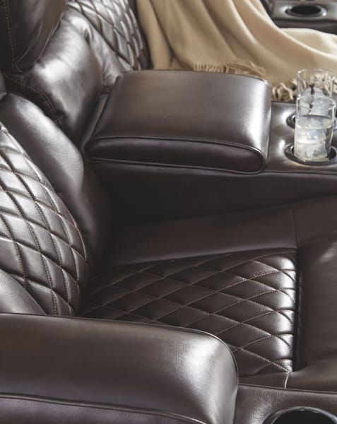 Ashley Living Room Pwr Rec Loveseat/Con/Adj Hdrst 7540718