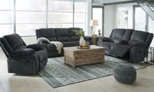 Ashley Living Room 3 Piece Reclining Living Room Set 76504-88-94-25