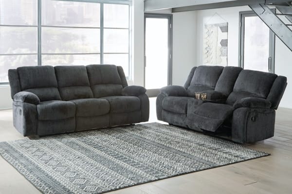 Ashley Living Room 3 Piece Reclining Living Room Set 76504-88-94-25