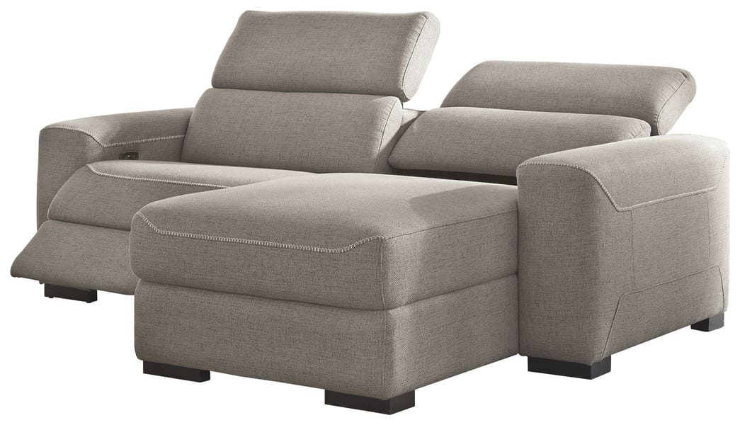Ashley Living Room Left Arm Facing Power Recliner 2 Pc Sectional 77005-58-97
