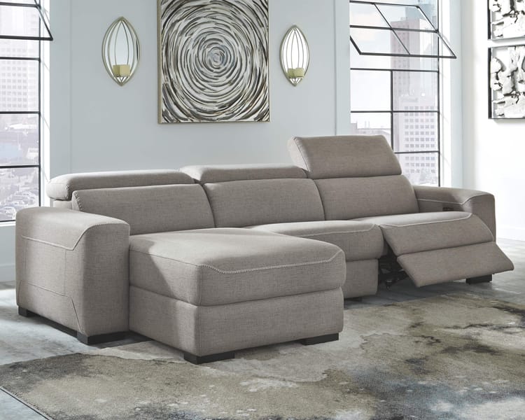 Ashley Living Room Power Reclining Sectional 77005-79-46-62