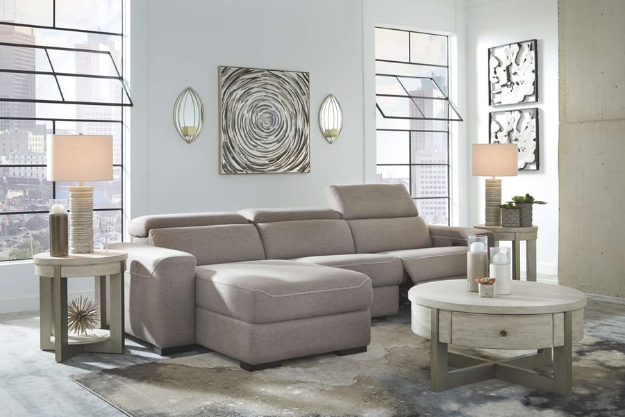 Ashley Living Room Power Reclining Sectional 77005-79-46-62