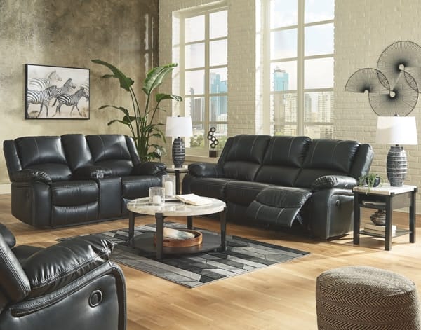Ashley Living Room 3 Piece Reclining Living Room Set 77101-88-94-25