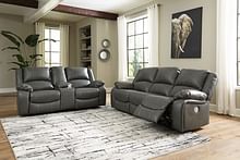 Ashley Living Room 2 Piece Power Reclining Living Room Set 77103-87-96