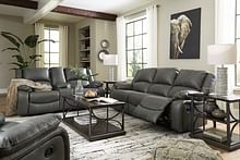 Ashley Living Room 3 Piece Reclining Living Room Set 77103-88-94-25