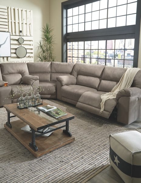 Ashley Living Room Power Reclining Sectional 77601-47-77-96