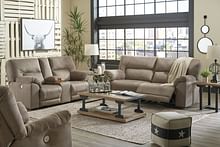 Ashley Living Room 3 Piece Power Reclining Living Room Set 77601-47-96-98