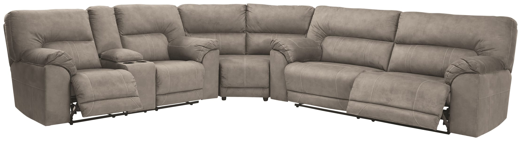 Ashley Living Room Reclining Sectional 77601-81-77-94
