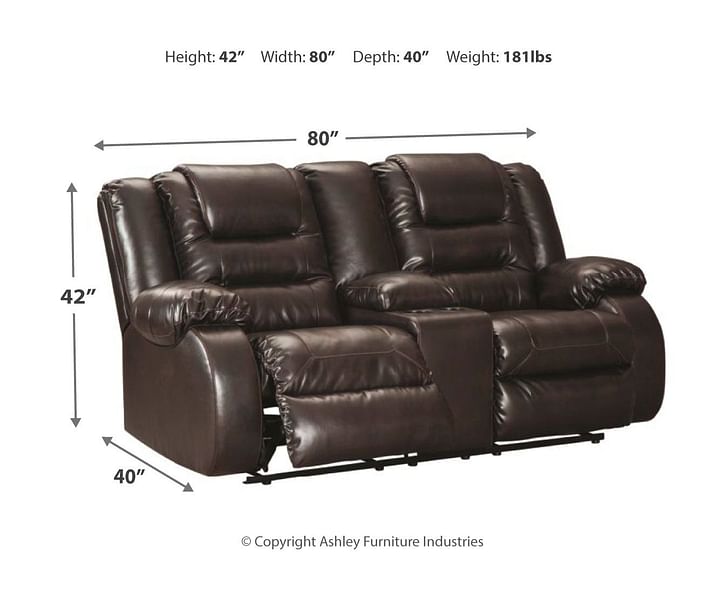 Ashley Living Room 3 Piece Reclining Living Room Set 79307-88-94-25