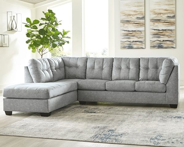 Ashley Living Room Sleeper Sectional with Chaise 80804-16-83